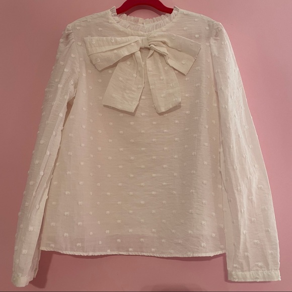 Zara Other - White Girl’s Zara Dressy Blouse